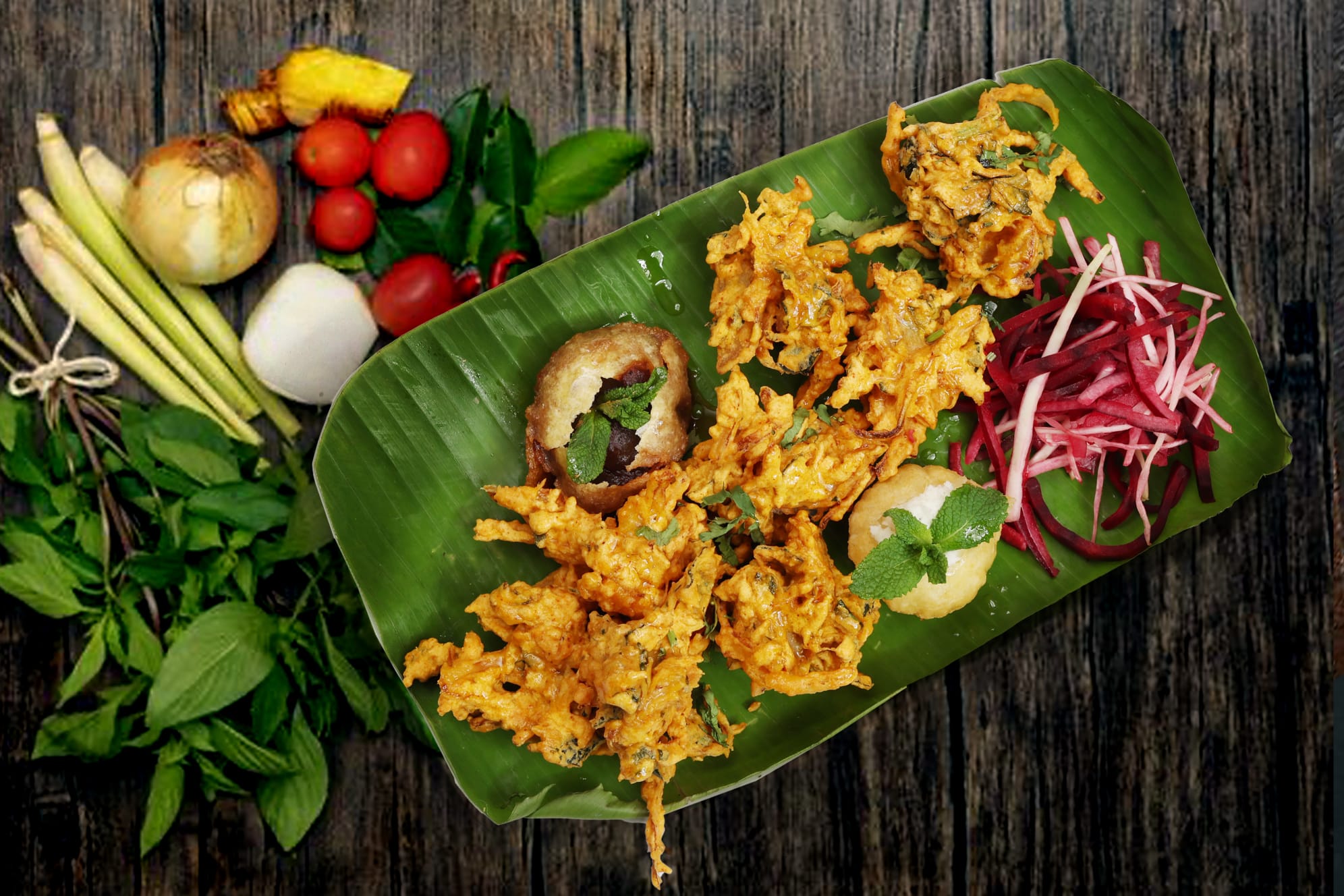 Restaurant interior view